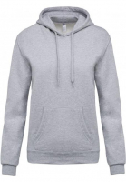 Sweat capuche homme oxford grey personnalisable