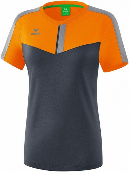 Tee-shirt femme Maillot femme Erima squad new orange/slate grey/
