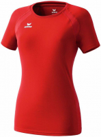 Tee-shirt femme Tee-shirt de running femme Performance rouge Erima