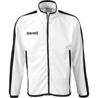Veste de survêtement Evolution Jacket blanc/noir Spalding
