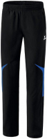 DESTOCKAGE ! Pantalon de survêtement femme de présentation Razor 2.0 noir/bleu roy Erima