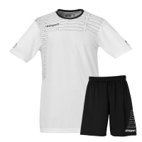 Maillot de football SPECIAL FEMME ! Kit maillot + short Match blanc/noir