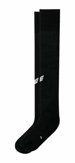 Chaussettes de football coloris noir avec logo Erima