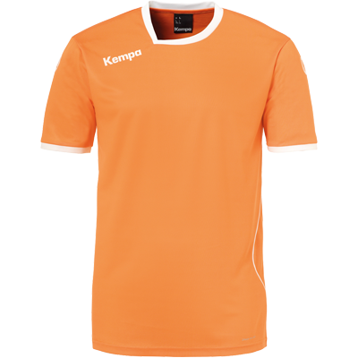 Maillot de handball Curve orange/blanc Kempa