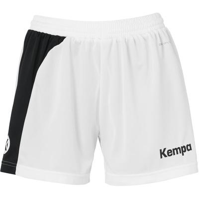 COUPE FEMME ! Short de handball Peak blanc/noir Kempa